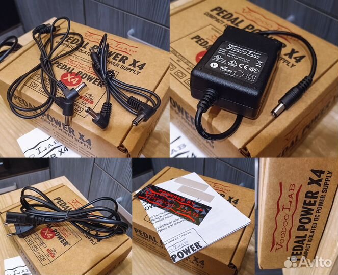Pedal Power X4 Voodoo Lab (США, Блок Питания 9V)