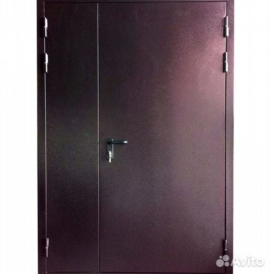 Дверь техническая металлическая