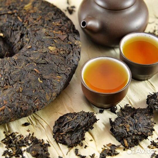 Чай пуэр то ча пуэр гнездо феникс 100Г (шу)