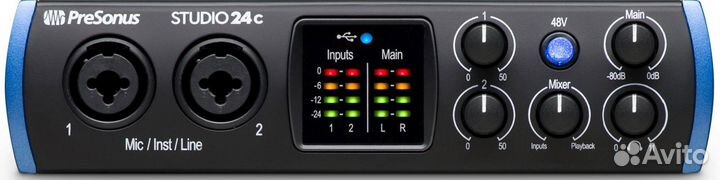 Аудио интерфейс Presonus Studio 24c