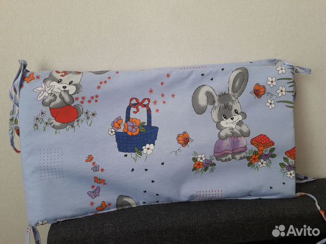 Комплект детского постельного белья с бортиками