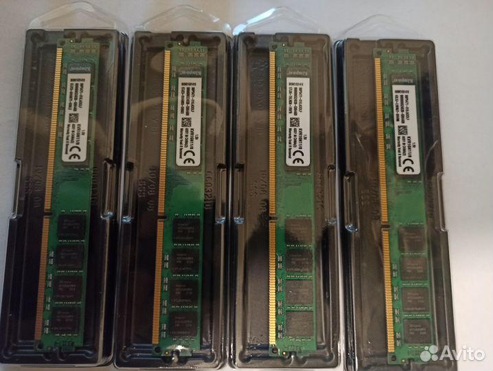 Новая Kingston DDR3 8Gb 1600MHz