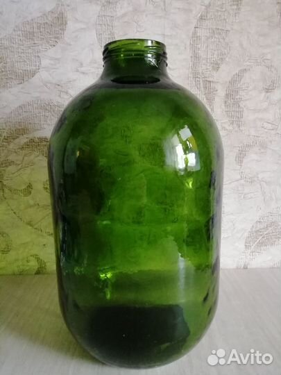 Бутыли 10л утолщенного стекла, банки 3л