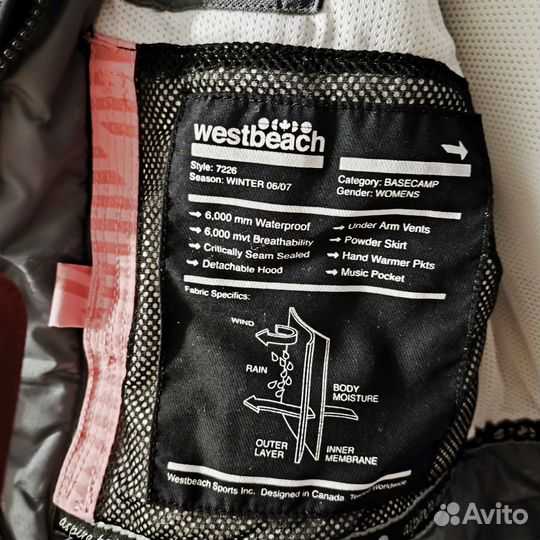 Сноубордический костюм женский 42-44