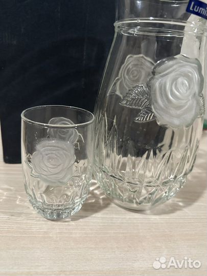 Графин и 6 стаканов