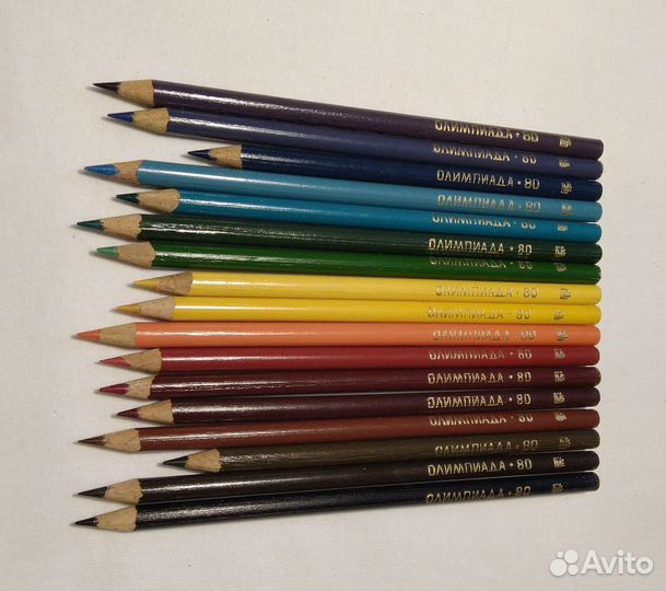 Цветные карандаши Олимпиада 80, СССР