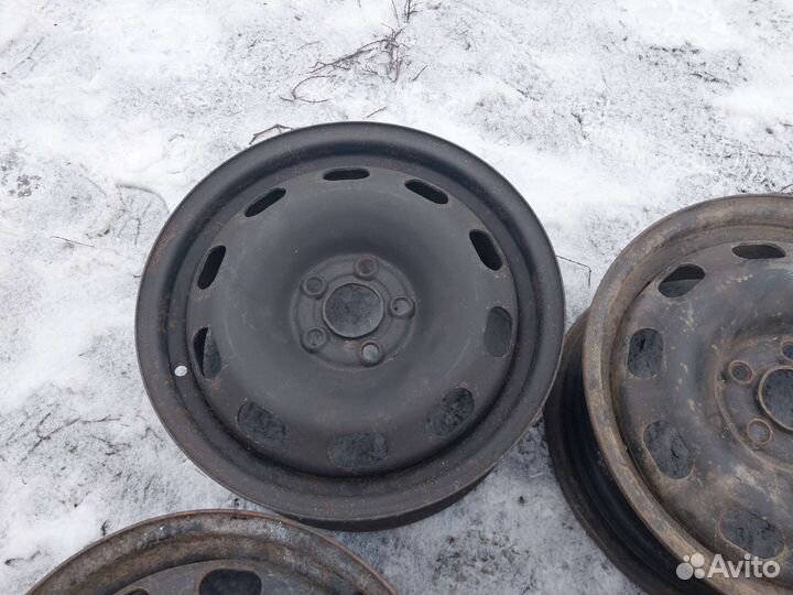 Диски R15 Volkswagen Skoda 5x100 4шт