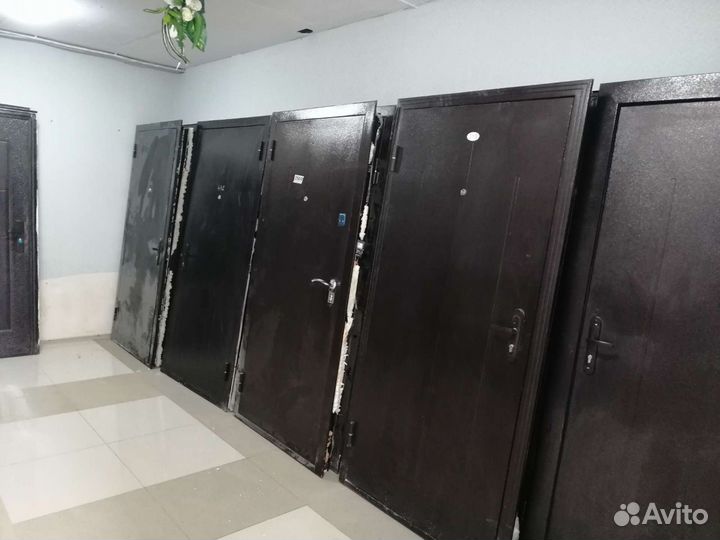 Двери входные, 96.б/у, доставка, установка