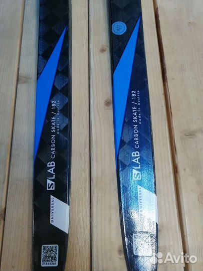 Лыжи беговые salomon s lab carbon 182