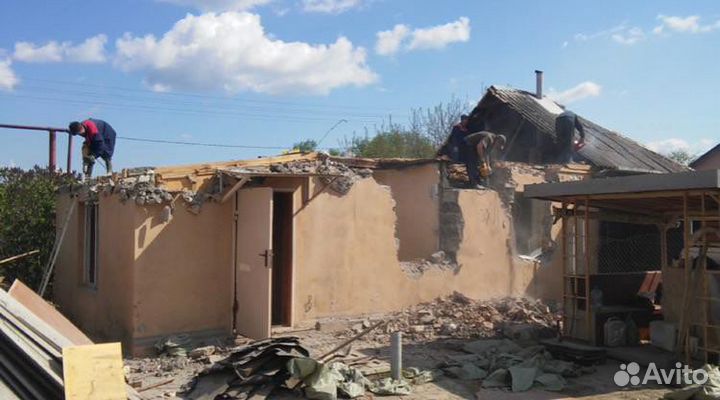 Демонтажные работы. Демонтаж любой сложности