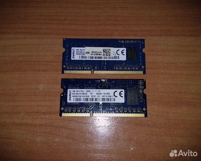 Озу Ddr 3/Ddr 4/ 1Gb/2Gb/4Gb/8Gb