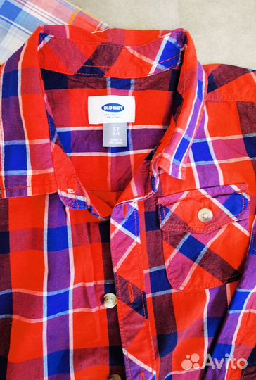 Рубашка для мальчика 104 110