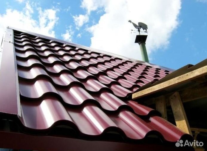 Кровля из металлочерепицы