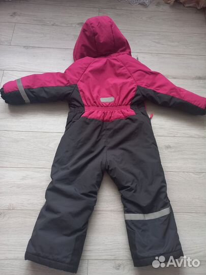 Зимний комбинезон для девочки 98
