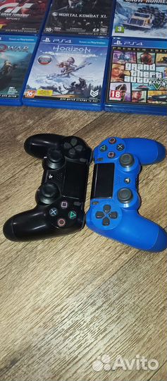 Sony playstation 4 slim 1tb с играми