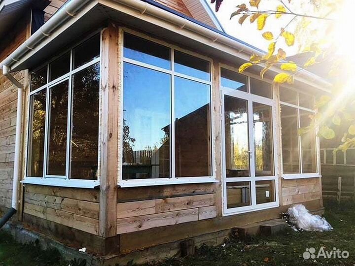 Окна пвх витражные