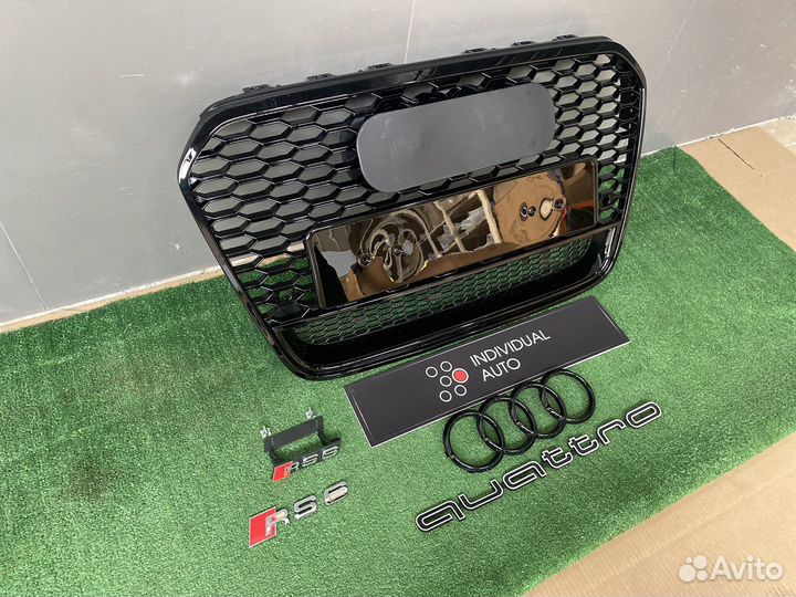 Решетка радиатора Audi A6 RS C7 RS quattro