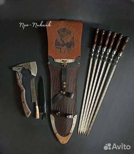 Премиальный набор шампуров 