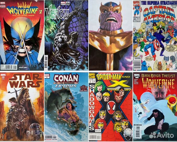 Комиксы на английском Marvel. Часть 1