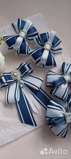 Школьные бантики для девочек