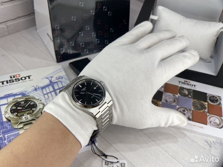Наручные часы tissot prx черные