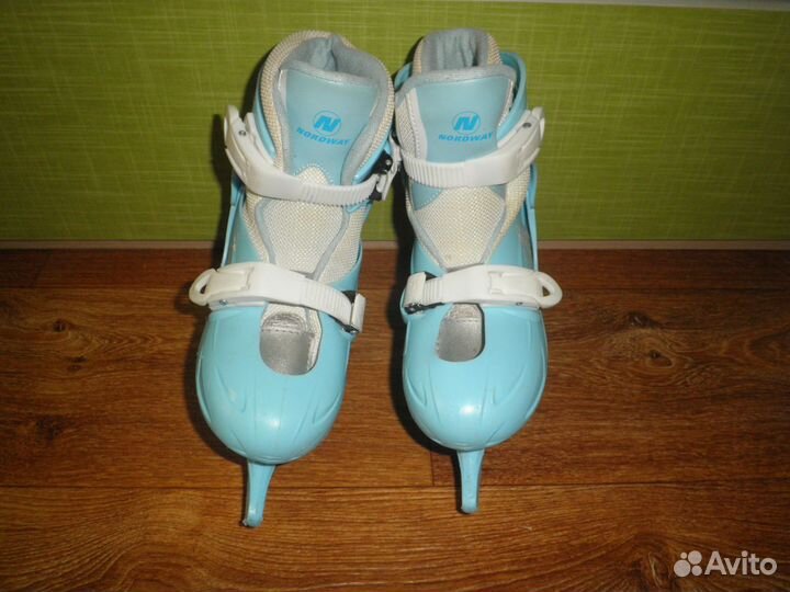Коньки Nordway (р.32-37), спорт.р.-4, раздвижные