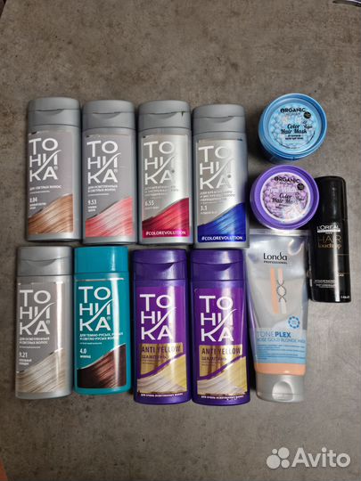 Средство для окрашивания волос сетом