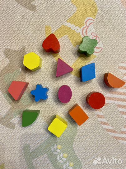 Сортер деревянный Развивающие игрушки