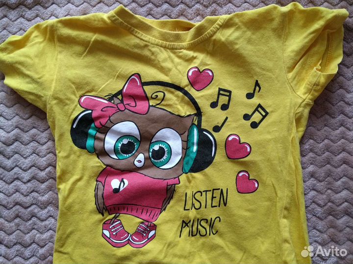 Пакет детских вещей на девочку, 116 р