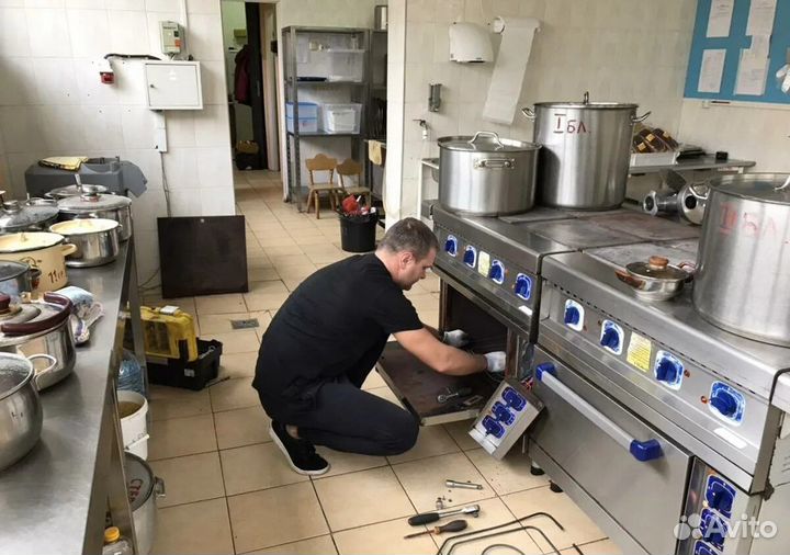Ремонт пароконвектоматов и оборудования общепита