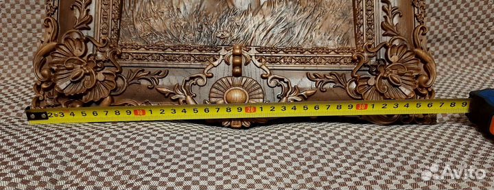 Резная картина на дереве, дуб