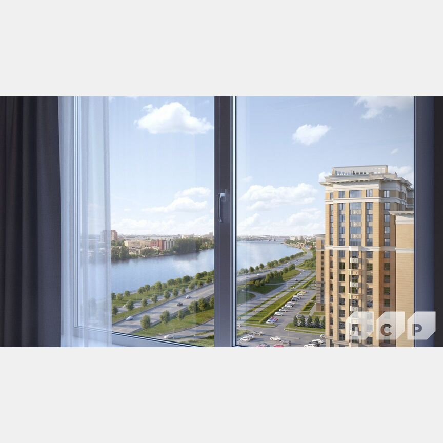 3-к. квартира, 96,4 м², 4/23 эт.