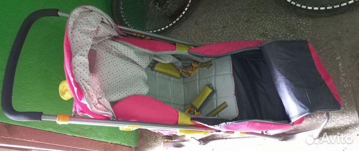 Коляска сани ника