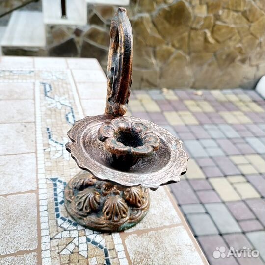 Подсвечник бронза