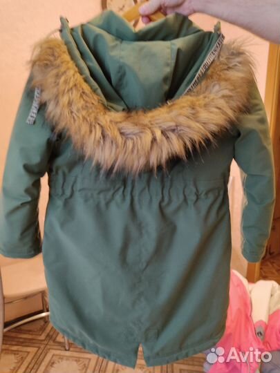 Куртка зимняя для девочки 128