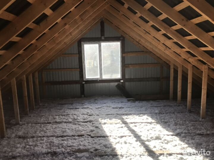 Утепление домов Эковатой