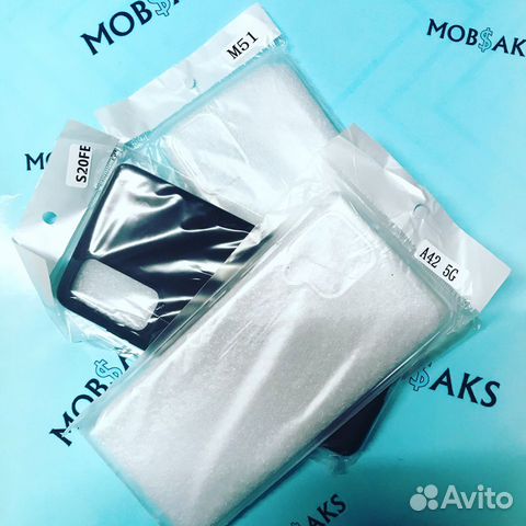 Силиконовые чехлы для Samsung A42/S20FE/M51