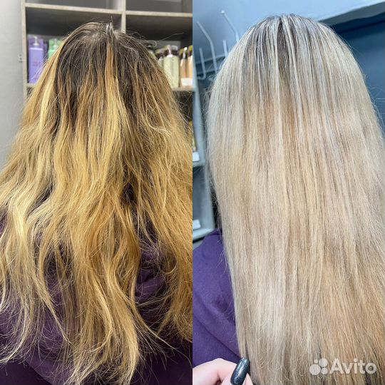 Женские стрижки и окрашивания