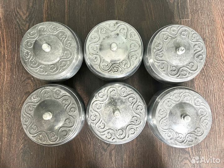 Горшочки алюминиевые 