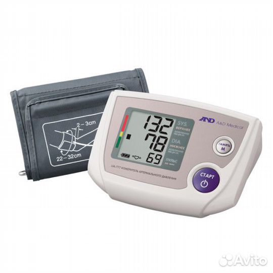 Тонометр AND UA-777 новый с адаптером