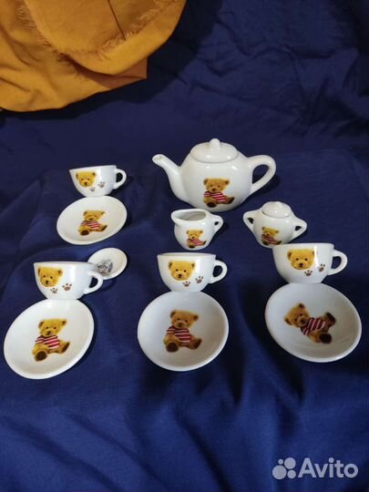 Сервиз чайный кукольный