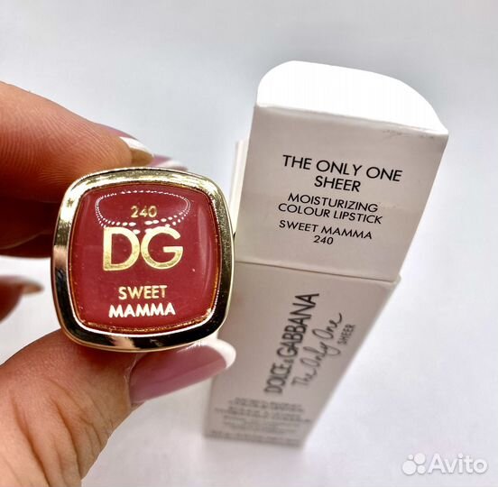 Dolce&gabbana помада sheer/№ 240 sweet mamma