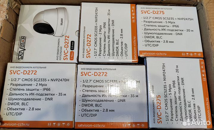 Камеры видеонаблюдения