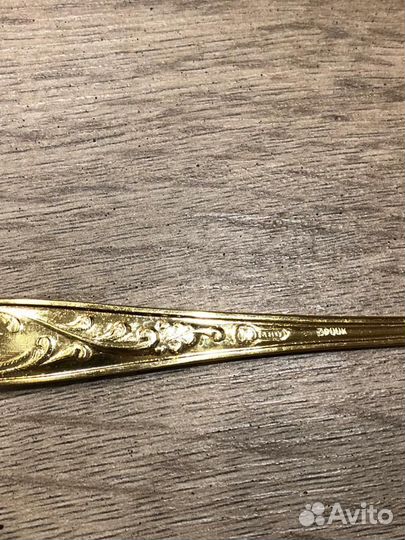 Набор чайных ложек 12 штук мельхиор