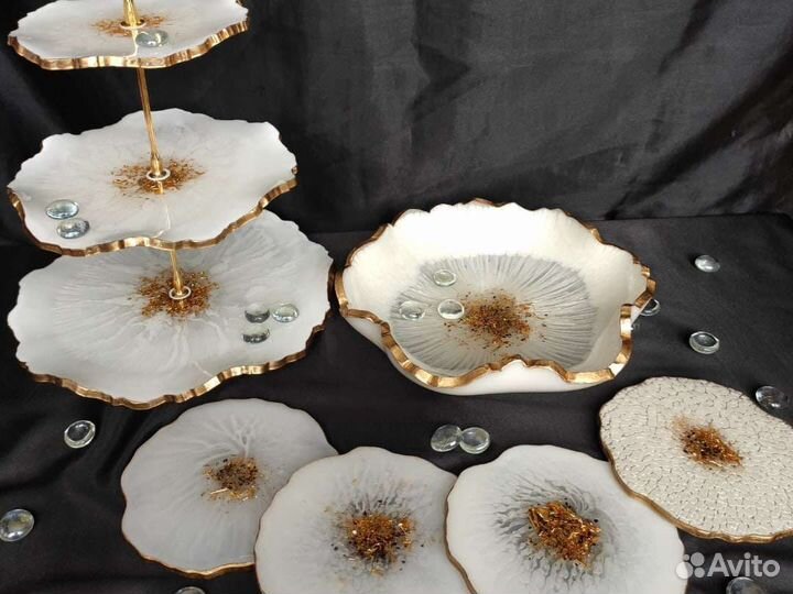 Изделия из эпоксидной смолы в наличии и на заказ