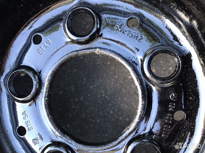 Оригинальный диск Mercedes r15 j6