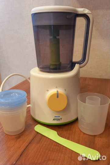 Пароварка блендер philips avent 2 в 1