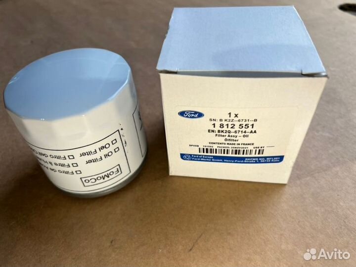 Фильтр масляный Ford Transit Boxer Jumper 2.2TD