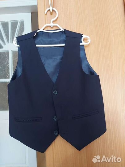 Пиджак и жилет школьные