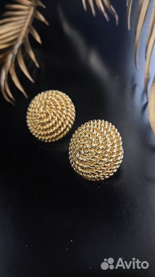 Винтажные клипсы Monet